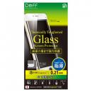 [0.21mm]Deff Dragontrail製 全面保護強化ガラス ホワイト iPhone 6s/6