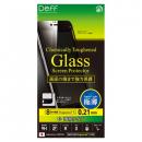 [0.21mm]Deff Dragontrail製 強化ガラス ブラック iPhone 6s Plus/6 Plus