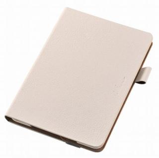 360度回転スタンド ソフトレザーケース ホワイト iPad mini 4