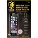 [0.15mm]クリスタルアーマー PAPER THIN iPhone 6s/6強化ガラス