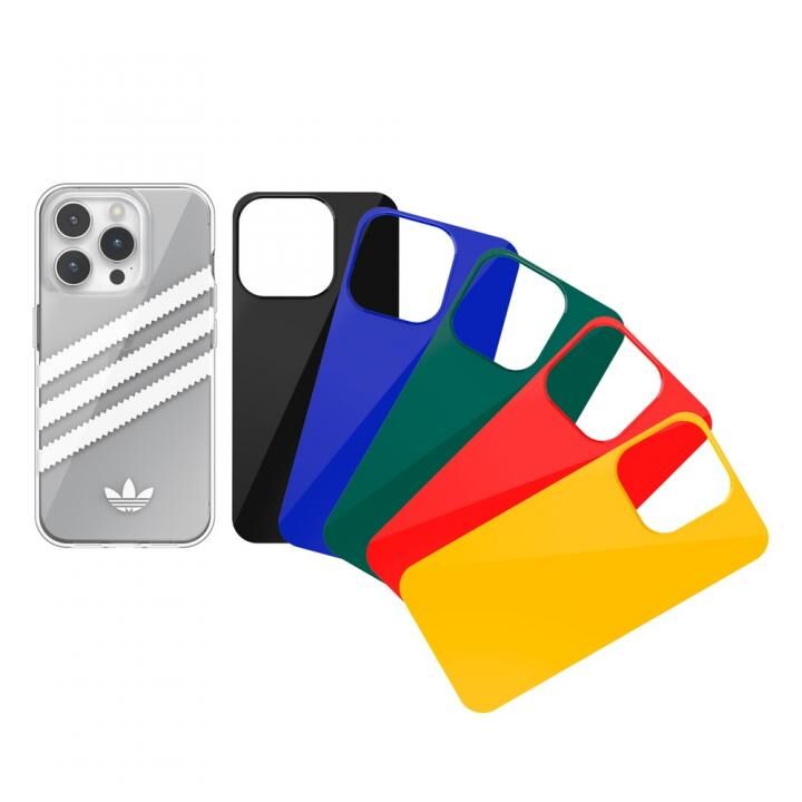 adidas Originals 3 STRIPES CLEAR w 5 films colorful iPhone 15 Pro