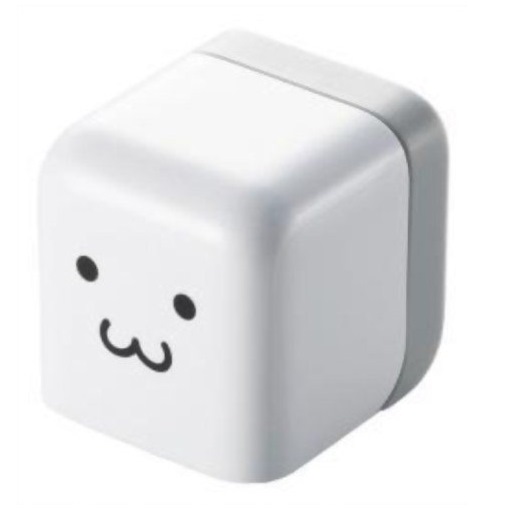 iPhone・iPod用/ACアダプター/cube/USB/FACE1_0