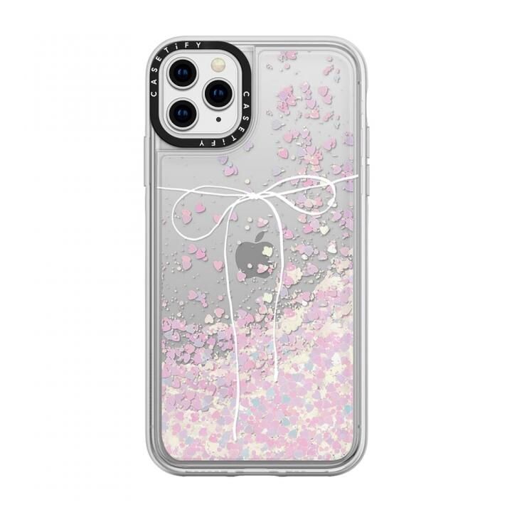 iPhone 11 Pro Max ケース casetify TAKE A BOW II - BLANC glitter iPhone 11 Pro Max_0