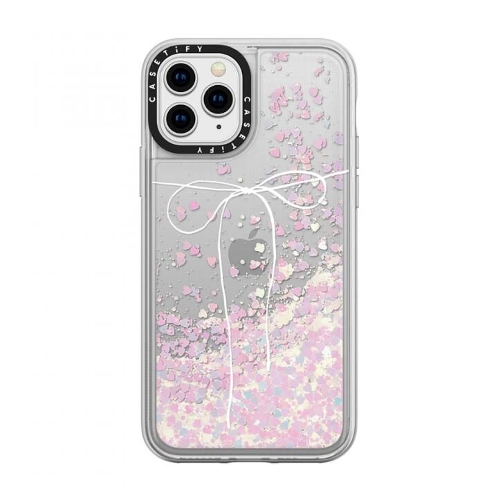 iPhone 11 Pro ケース casetify TAKE A BOW II - BLANC glitter iPhone 11 Pro_0