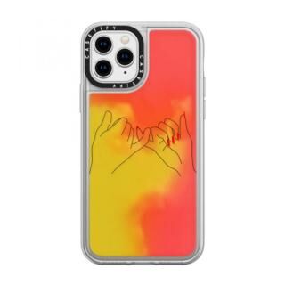 iPhone 11 Pro ケース casetify pinky promise HERS/ minimal tattoo style line art neon sand iPhone 11 Pro