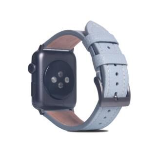 FULL GRAIN LEATHER BAND for Apple Watch 45/44/42mm パウダーブルー