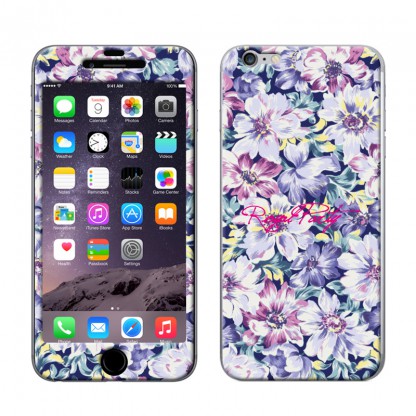 iPhone6 ケース Gizmobies スキンシール Spring Flower purple iPhone 6スキンシール_0