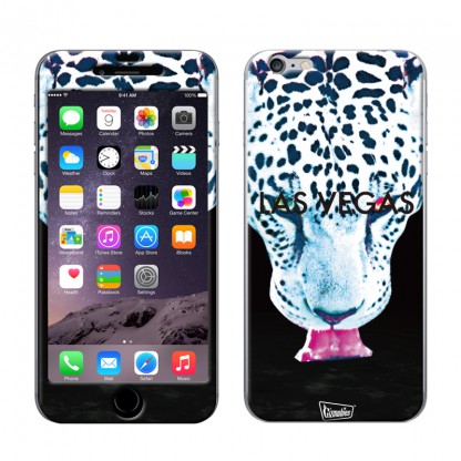 iPhone6 ケース Gizmobies スキンシール Wild snow leopard iPhone 6スキンシール_0