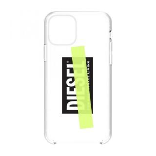 iPhone 11 Pro Max ケース Diesel - Printed Co-Mold Case Clear/Black/Yellow Tape iPhone 11 Pro Max