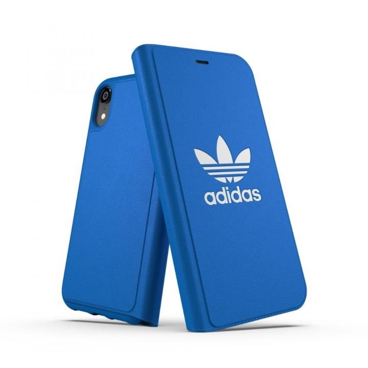 Iphone Xrケース Adidas Or Tpu Booklet Case Basic ブルーバード ホワイト Iphone Xrの人気通販 Appbank Store