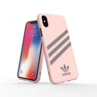 iPhone XS/X ケース adidas OR Moulded Case SAMBA ピンク/グレイ iPhone XS/X