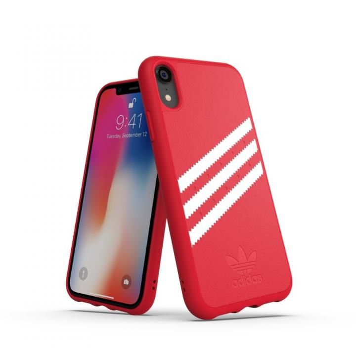 Iphone Xrケース Adidas Or Moulded Case ロイヤルレッド ホワイト Iphone Xrの人気通販 Appbank Store