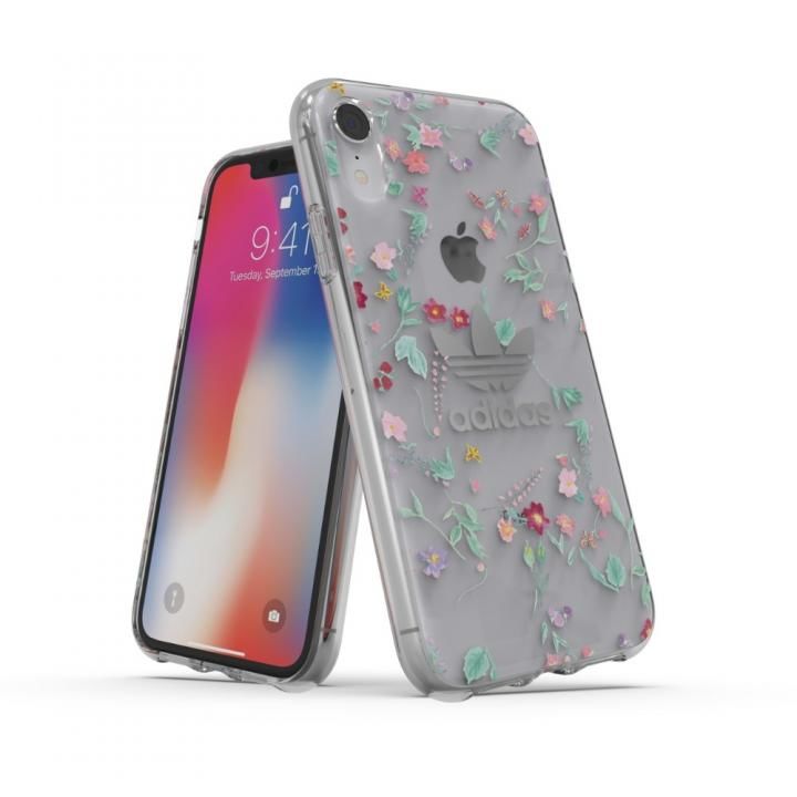 iPhone XR ケース adidas OR Clear Case Graphic AOP カラフル iPhone XR_0