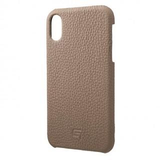 iPhone XR ケース GRAMAS German Shrunken-calf Genuine Leather Shell Case トープ iPhone XR