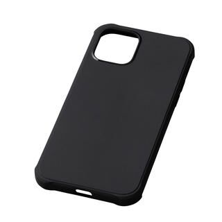 iPhone 12 / iPhone 12 Pro (6.1インチ) ケース CRYTONE TESiV Clean Case ブラック iPhone 12/iPhone 12 Pro
