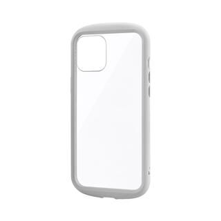 iPhone 12 Pro Max (6.7インチ) ケース 耐衝撃ハイブリッドケース「PALLET CLEAR Flat」 ライトグレー iPhone 12 Pro Max