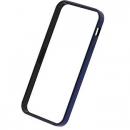 フラットバンパーセット  iPhone SE/5s/5(メタリックブルー)