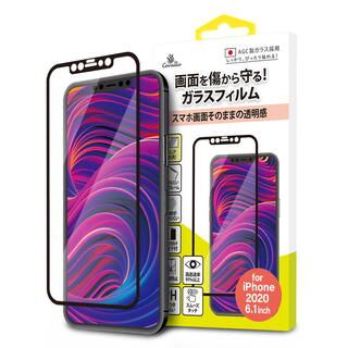 iPhone 12 / iPhone 12 Pro (6.1インチ) フィルム Corallo NU SOFT EDGE GLASS  保護強化ガラス Black iPhone 12/iPhone 12 Pro