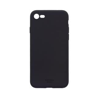 iPhone  SE 第3世代/SE2/8/7 SOFUMO 背面型シリコンケース ブラック