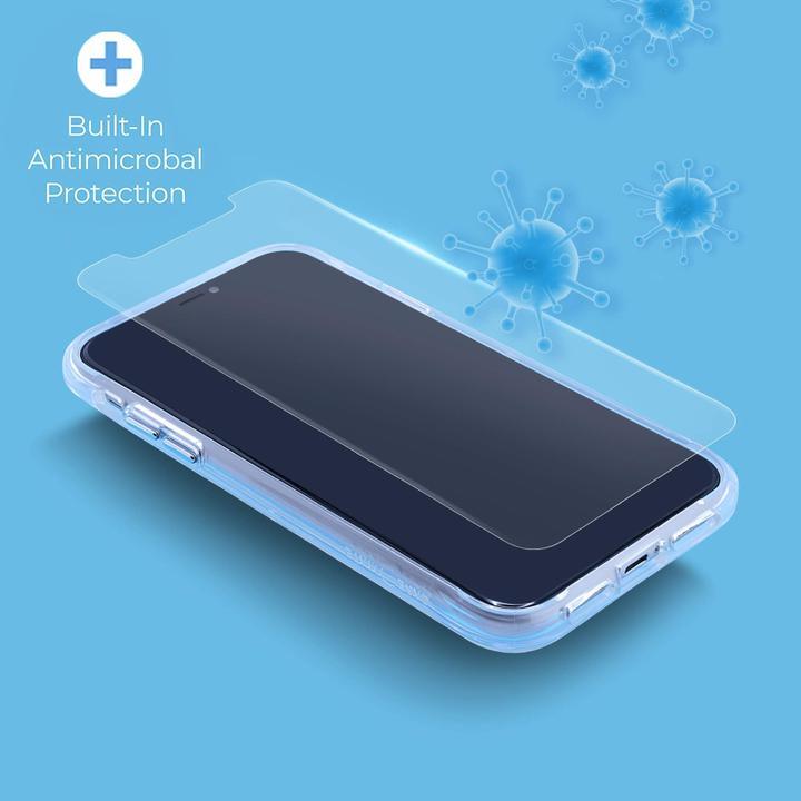 Case-Mate 抗菌・超強化 ウルトラガラスフィルム CleanScreenz Antimicrobial iPhone 12 mini_0