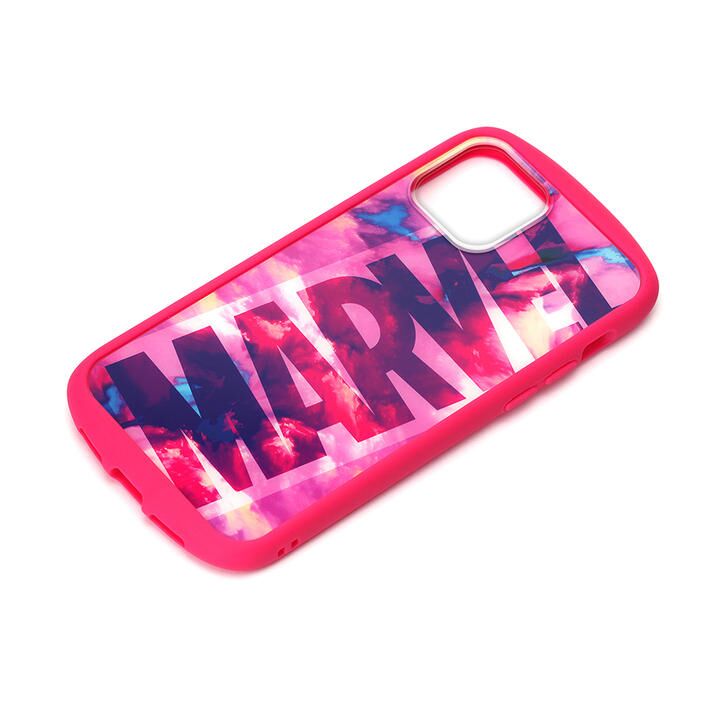 ガラスタフケース ロゴ/ピンク iPhone 12 mini_0