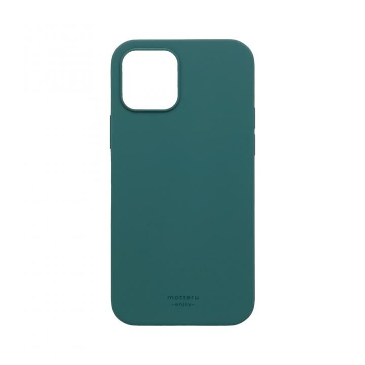SOFUMO 背面型シリコンケース グリーン iPhone 12/iPhone 12 Pro_0