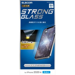 iPhone 12 mini (5.4インチ) フィルム 保護強化ガラス 硬度9H 0.33mm 反射防止 角割れに強い iPhone 12 mini