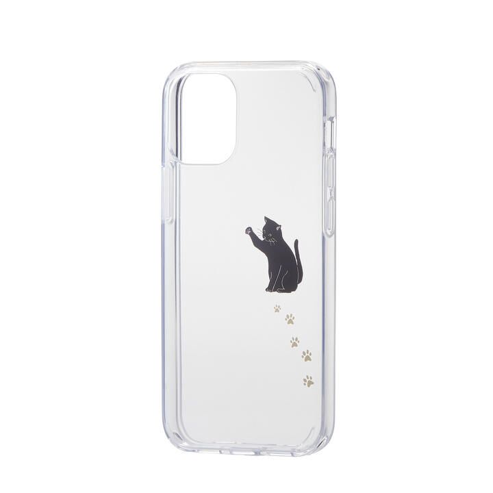 Iphoneケース アップルマーク リンゴマーク 背面クリア 透明 黒ネコ Iphone 12 Miniの人気通販 Appbank Store