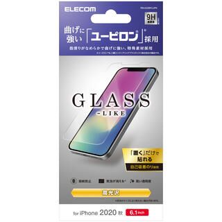 iPhone 12 / iPhone 12 Pro (6.1インチ) フィルム 保護強化ガラス 風 硬度9H 耐衝撃 ユーピロン BLC 耐衝撃ユーピロン BLC iPhone 12/iPhone 12 Pro