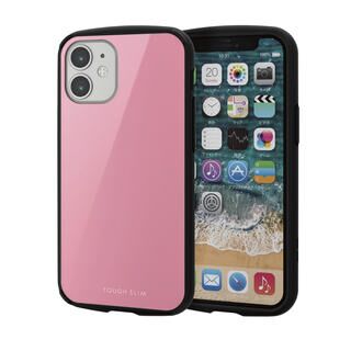 iPhone 12 mini (5.4インチ) ケース iPhoneケース 耐衝撃 TPU 背面 ポリカーボネート ピンク iPhone 12 mini
