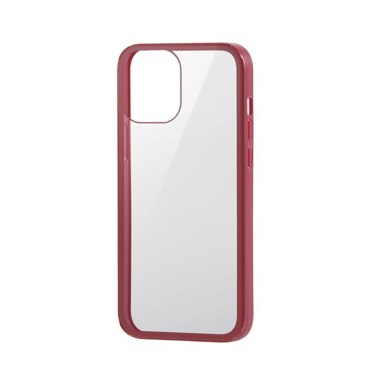 Iphoneケース フルカバー 背面ガラス ガラスフィルム レッド Iphone 12 Pro Maxの人気通販 Appbank Store