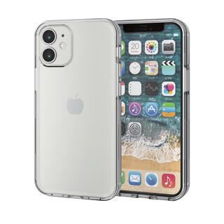 iPhone 12 mini (5.4インチ) ケース iPhoneケース フルカバー ポリカーボネート ガラスフィルム クリア iPhone 12 mini