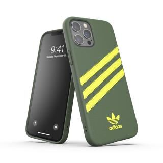 iPhone 12 Pro Max (6.7インチ) ケース adidas Originals SAMBA FW20 Wild Pine/Acid Yellow iPhone 12 Pro Max