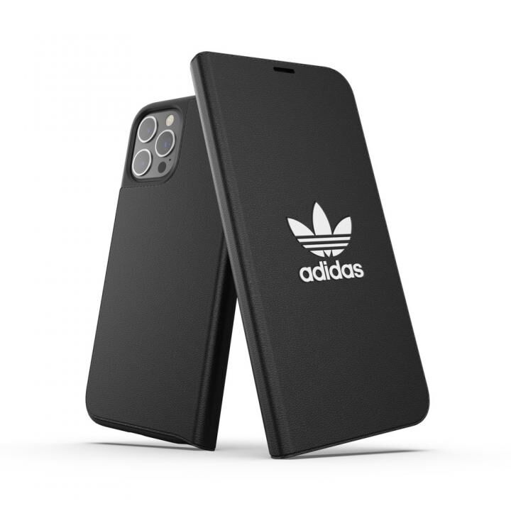 adidas Originals Booklet Case BASIC FW20 Black/White iPhone 12 Pro Max_0