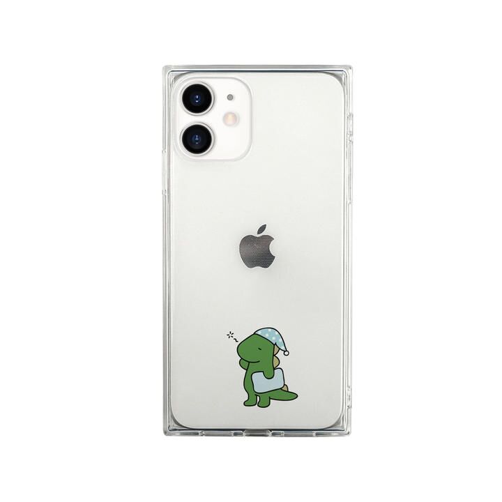 Akan ソフト スクエアケース 眠い ダイナソー グリーン Iphone 12 Miniの人気通販 Appbank Store