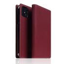 SLG Design Full Grain Leather Case Burgundy Rose iPhone 12 Pro Max