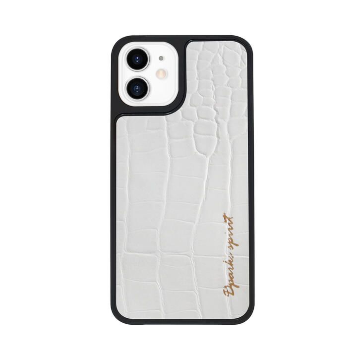 Dparks leather Case ホワイト iPhone 12 mini【11月下旬】_0