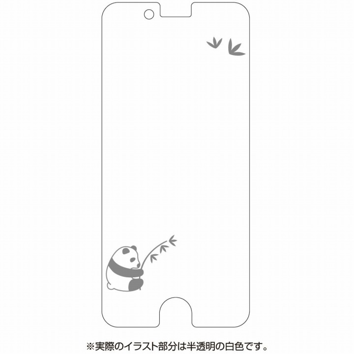 Iphone6フィルム アニマルイラスト 液晶保護フィルム パンダ Iphone 6フィルムの人気通販 Appbank Store