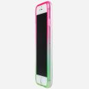 鮮やかなカラーリング 染 ソフトバンパー 桜 iPhone 6バンパー