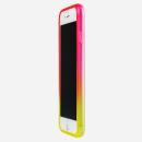 鮮やかなカラーリング 染 ソフトバンパー 蘭 iPhone 6バンパー