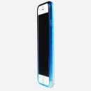 鮮やかなカラーリング 染 ソフトバンパー 藍 iPhone 6バンパー