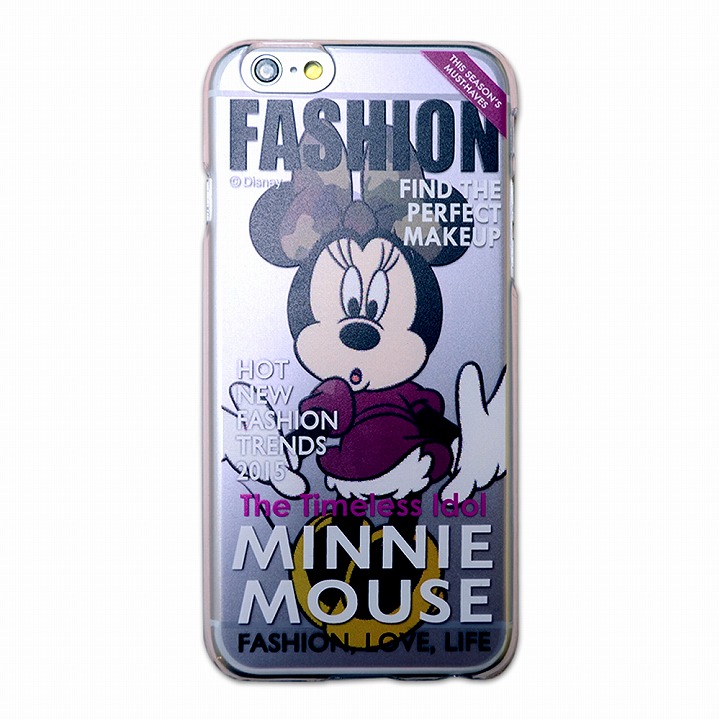 Iphone6ケース カスタムハードケース ディズニーマガジンシリーズ ミニーの人気通販 Appbank Store