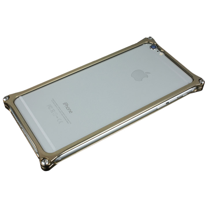 iPhone6 Plusケース】ギルドデザイン ソリッドバンパー チタン iPhone