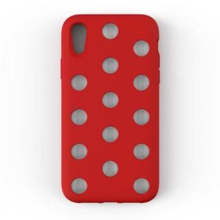 iPhone XR ケース AndMesh Layer Case 背面ケース レッド iPhone XR