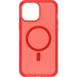 iPhone 13 Pro Max (6.7インチ) ケース OtterBox SYMMETRY PLUS CLEAR for MagSafe RED iPhone 13 Pro Max