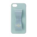 LANVIN en Bleu Slim Wrap Case 2 Tone Baby Blue × Pastel Blue iPhone SE 第3世代/SE 2/8/7