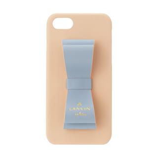 iPhone  SE 第3世代/SE 2/8/7 LANVIN en Bleu Slim Wrap Case 2 Tone Baby Blue × Beige