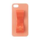 LANVIN en Bleu Slim Wrap Case 2 Tone Red × Peach Pink iPhone SE 第2世代/8/7