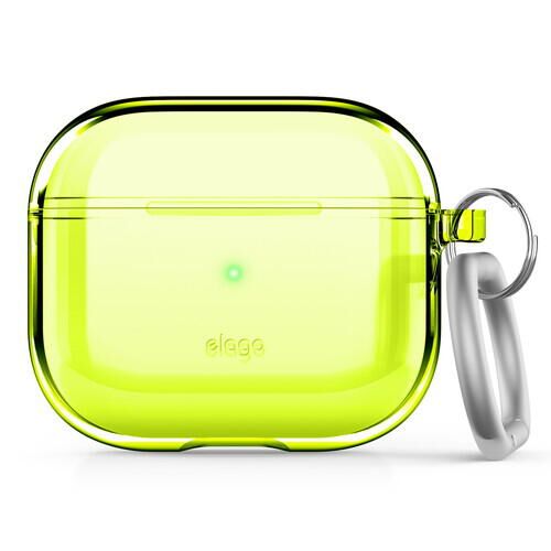 elago CLEAR CASE AirPods 3 Neon Yellowの人気通販 | AppBank Store