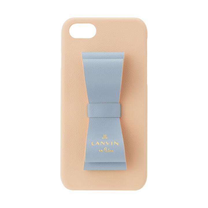 iPhone8/7 ケース LANVIN en Bleu Slim Wrap Case 2 Tone Baby Blue × Beige iPhone SE 第3世代/SE 2/8/7_0